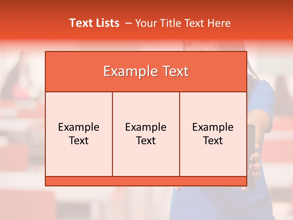 Female Tooth Wireless PowerPoint Template