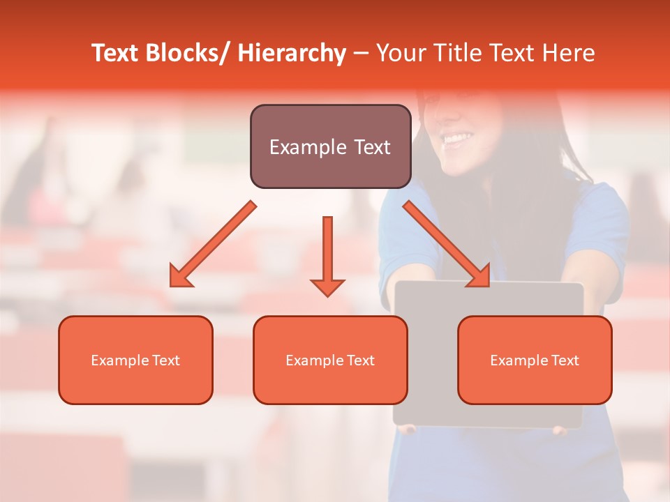 Female Tooth Wireless PowerPoint Template