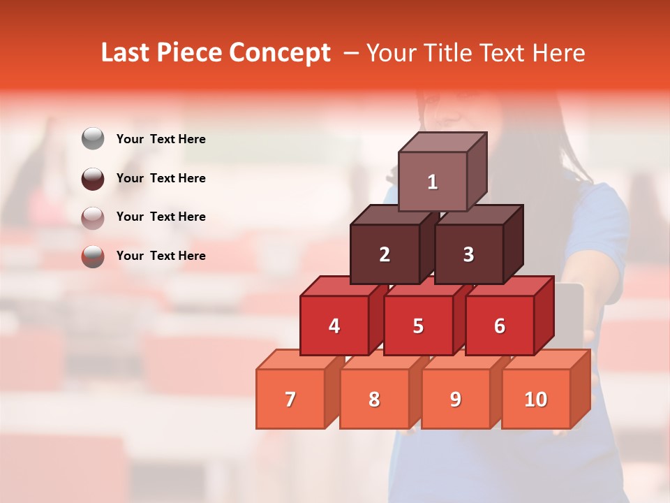 Female Tooth Wireless PowerPoint Template