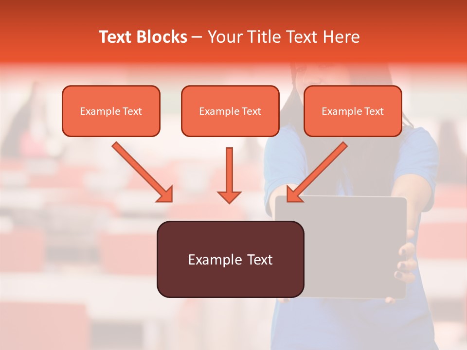 Female Tooth Wireless PowerPoint Template