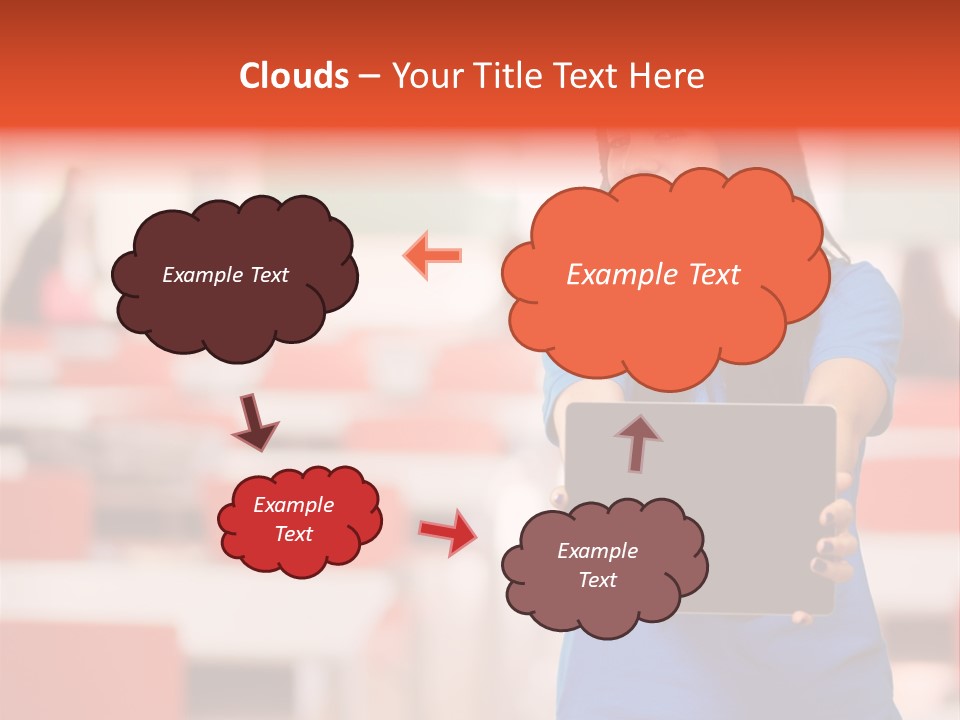 Female Tooth Wireless PowerPoint Template