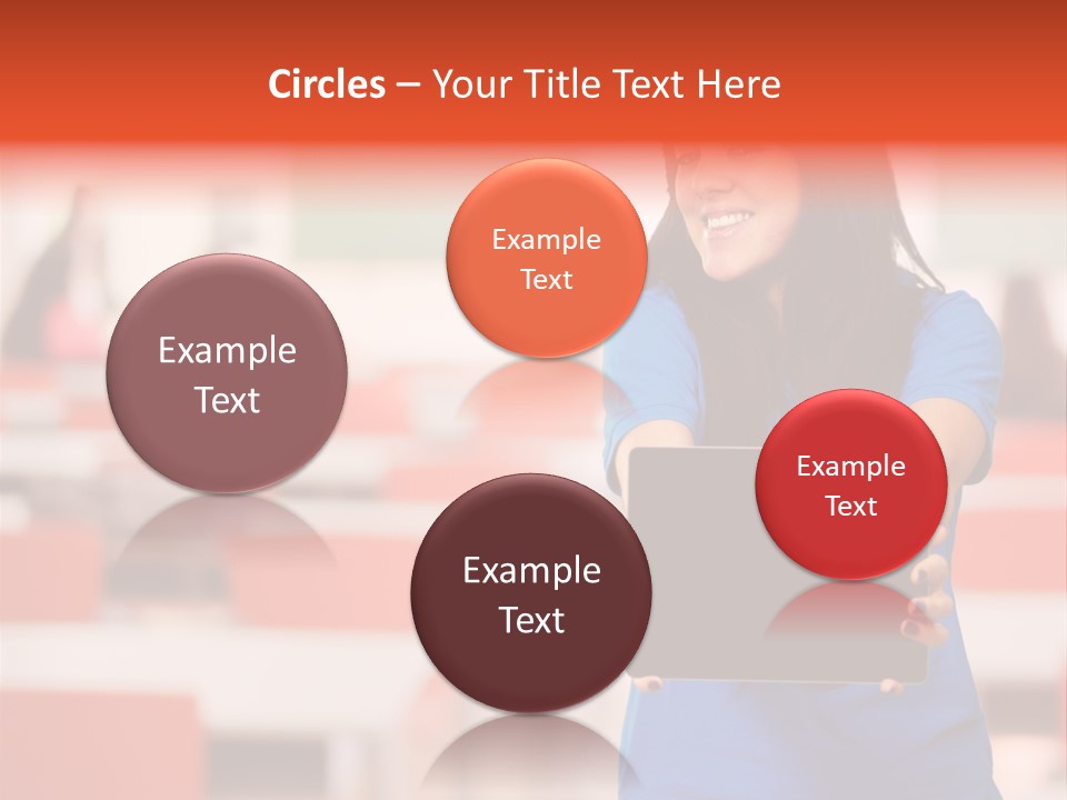 Female Tooth Wireless PowerPoint Template