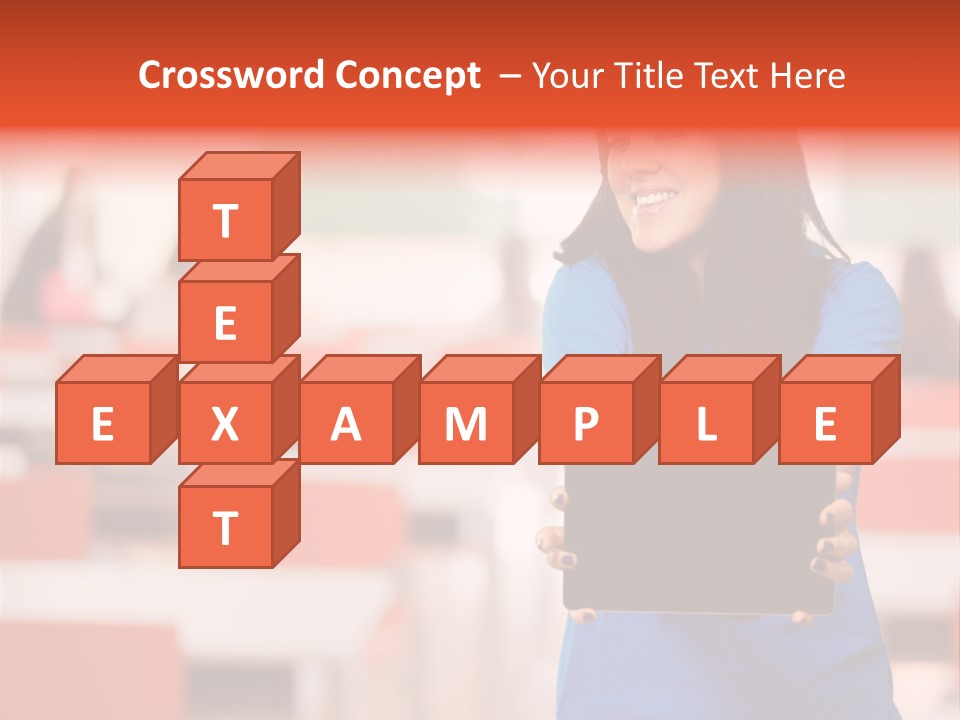 Female Tooth Wireless PowerPoint Template