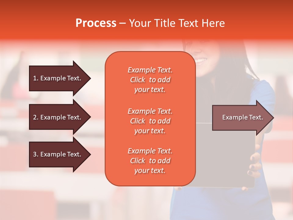 Female Tooth Wireless PowerPoint Template