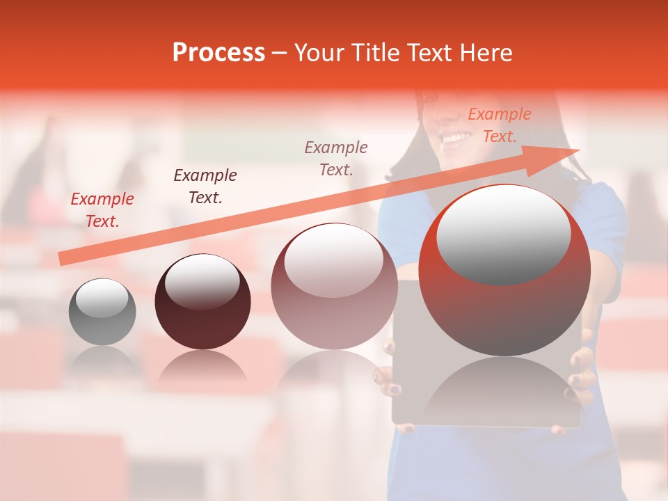 Female Tooth Wireless PowerPoint Template