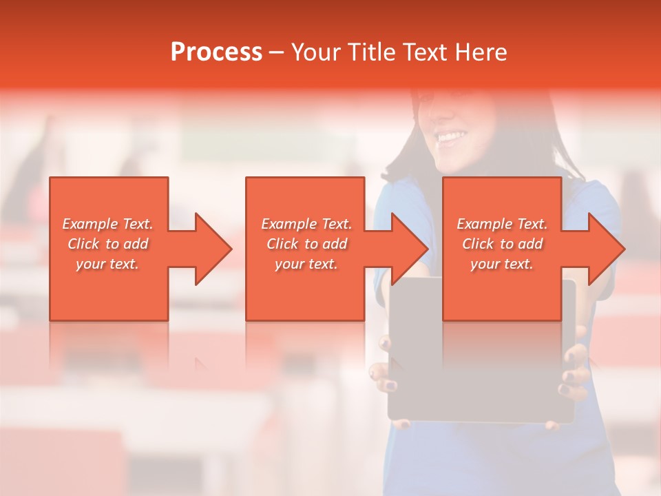 Female Tooth Wireless PowerPoint Template