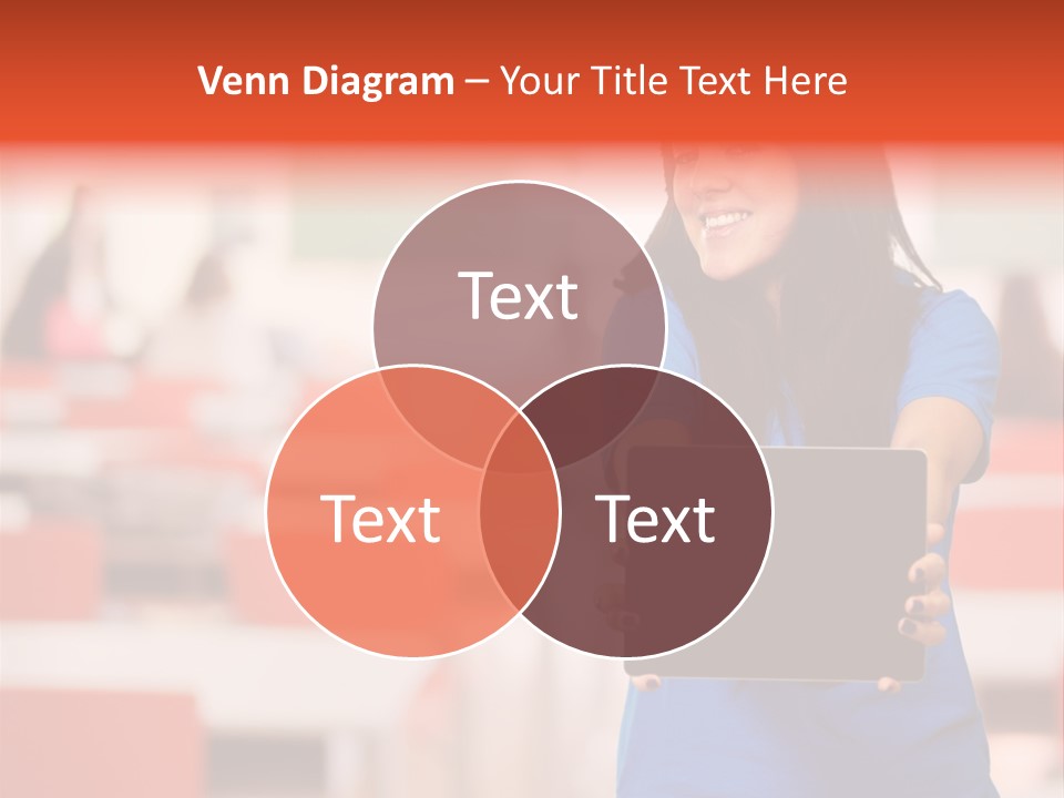 Female Tooth Wireless PowerPoint Template