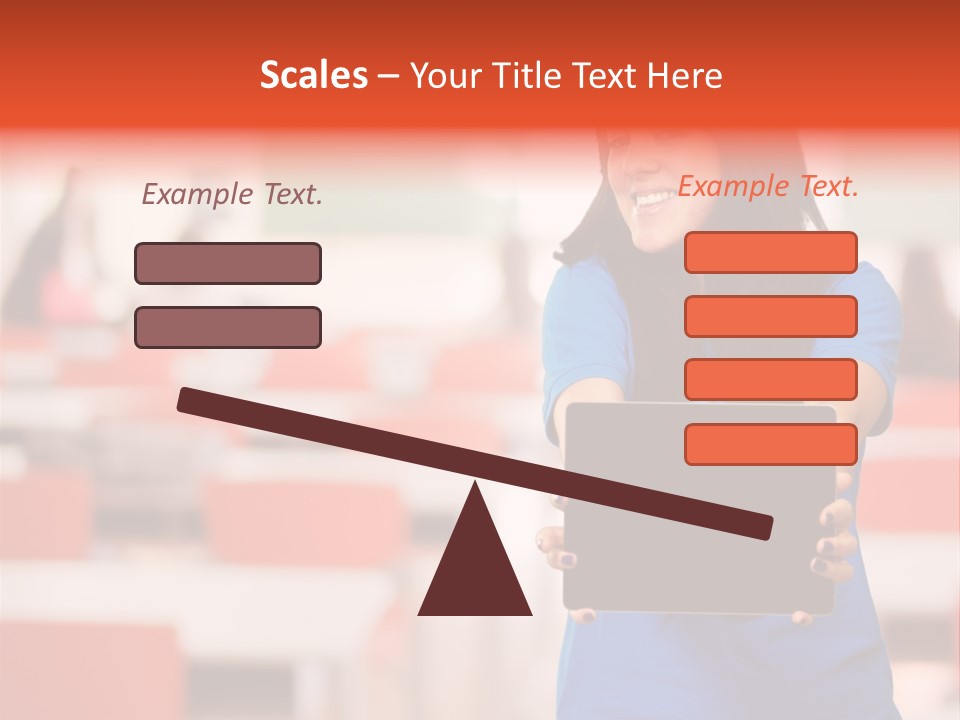 Female Tooth Wireless PowerPoint Template