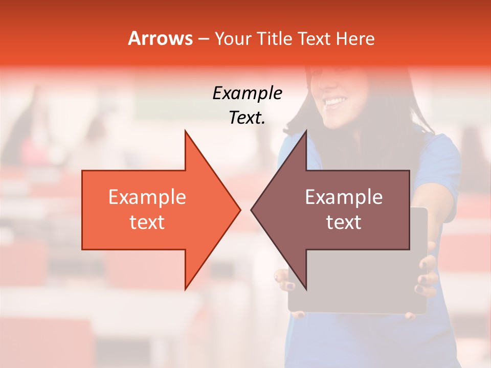 Female Tooth Wireless PowerPoint Template