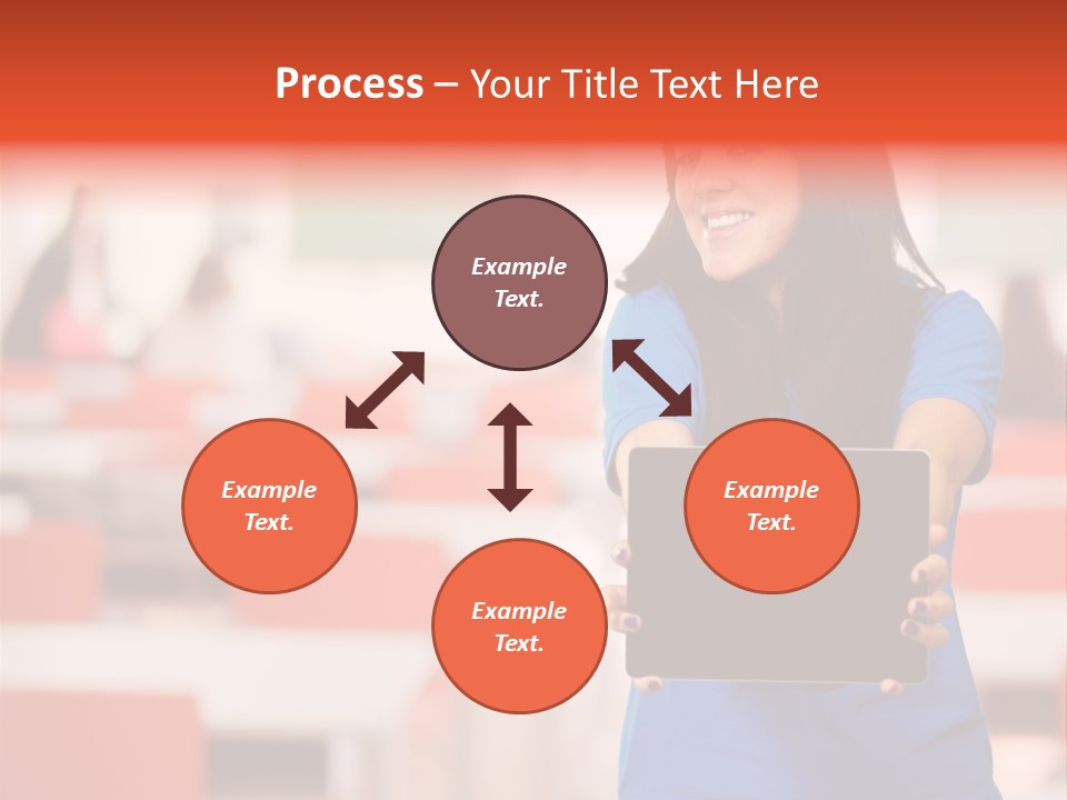 Female Tooth Wireless PowerPoint Template