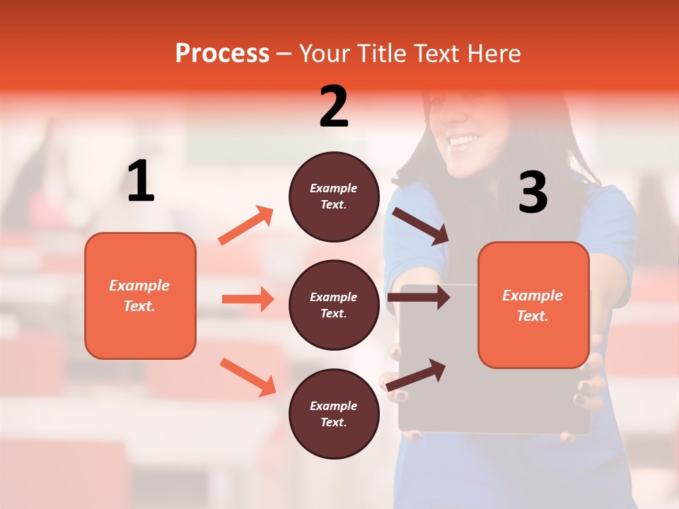 Female Tooth Wireless PowerPoint Template