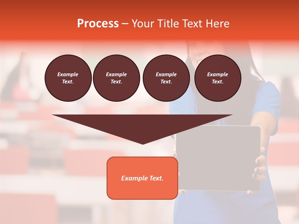 Female Tooth Wireless PowerPoint Template