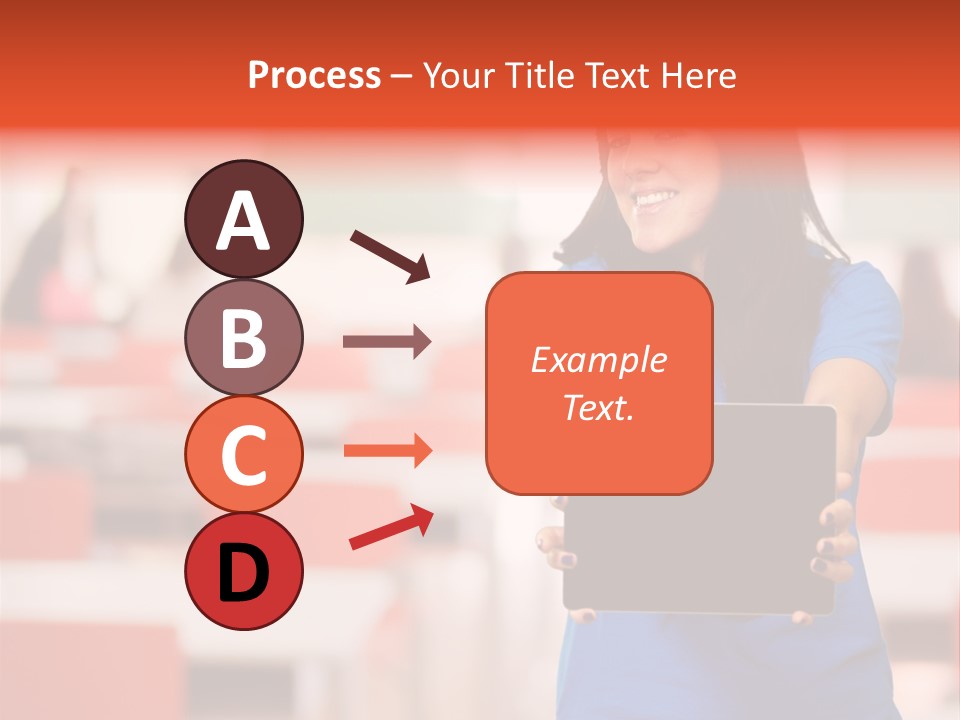 Female Tooth Wireless PowerPoint Template