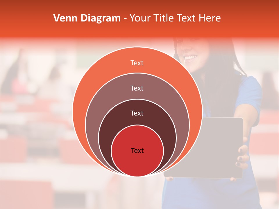 Female Tooth Wireless PowerPoint Template