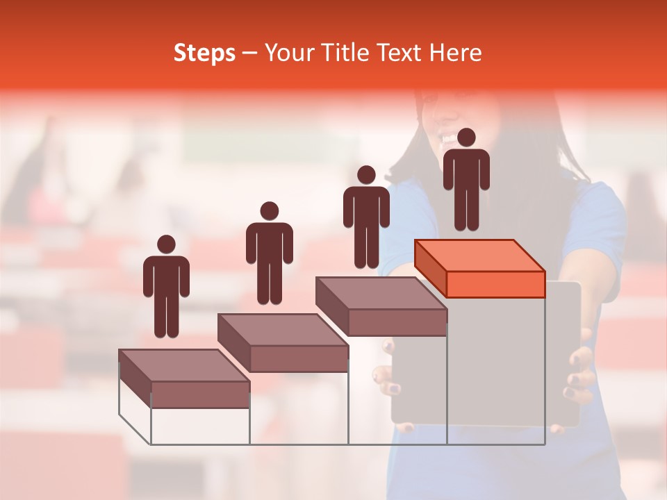 Female Tooth Wireless PowerPoint Template