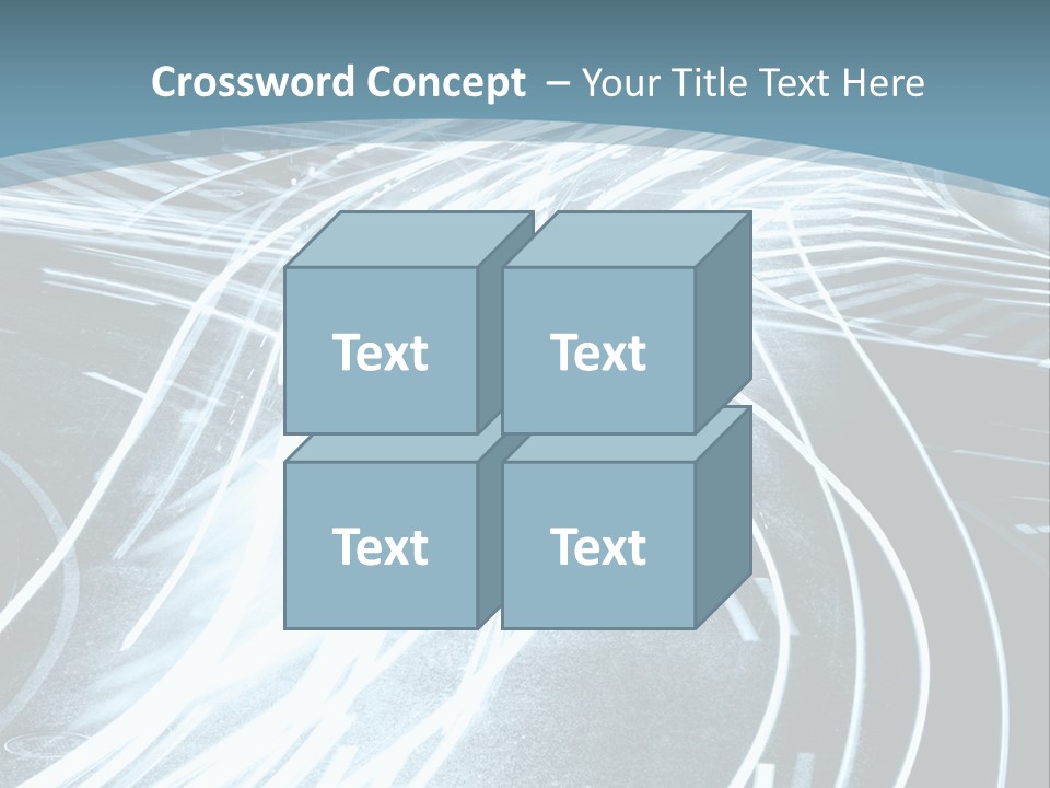 Traffic Motion Street PowerPoint Template