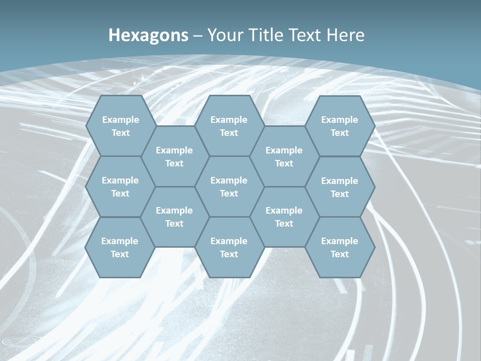 Traffic Motion Street PowerPoint Template