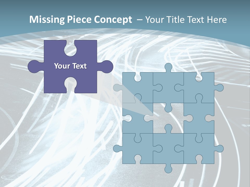 Traffic Motion Street PowerPoint Template