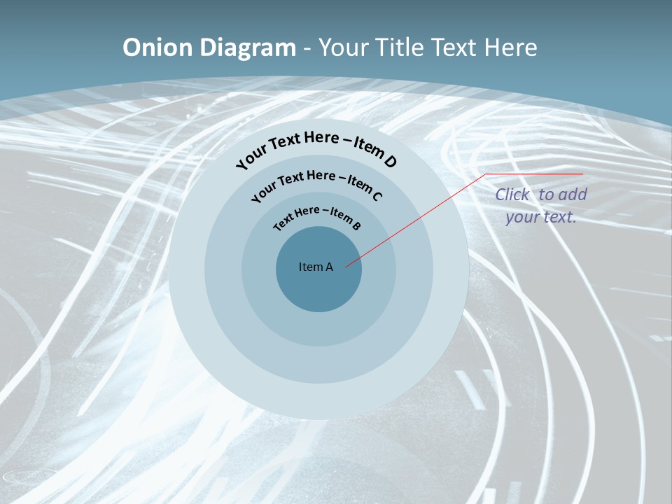 Traffic Motion Street PowerPoint Template