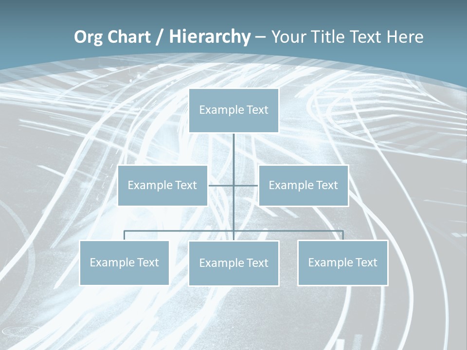 Traffic Motion Street PowerPoint Template