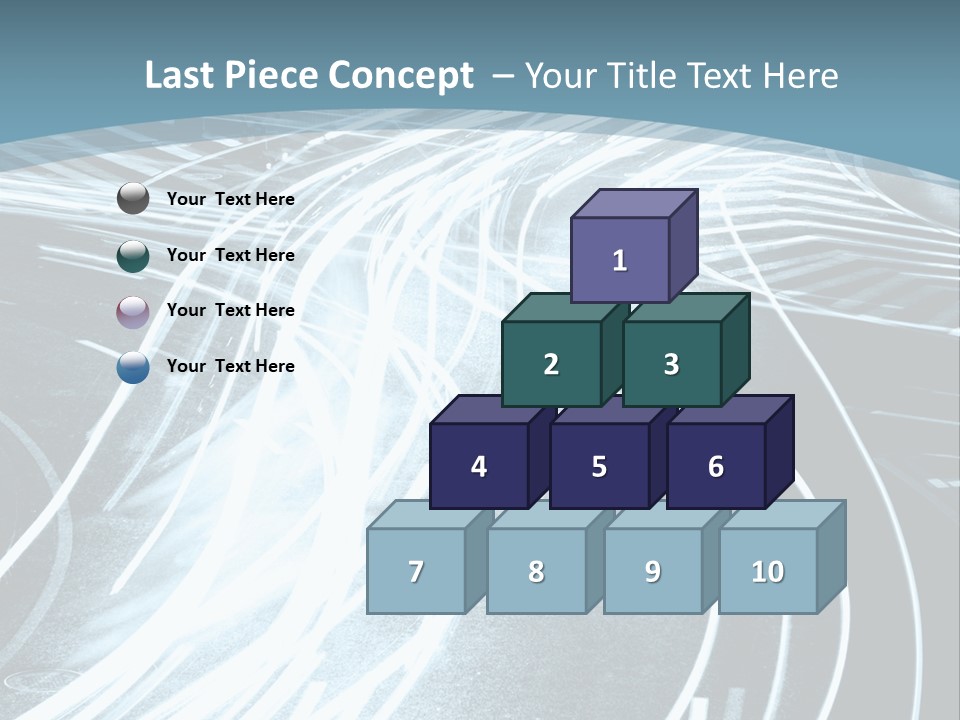 Traffic Motion Street PowerPoint Template