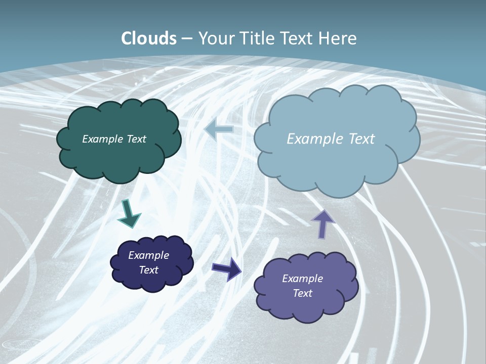 Traffic Motion Street PowerPoint Template