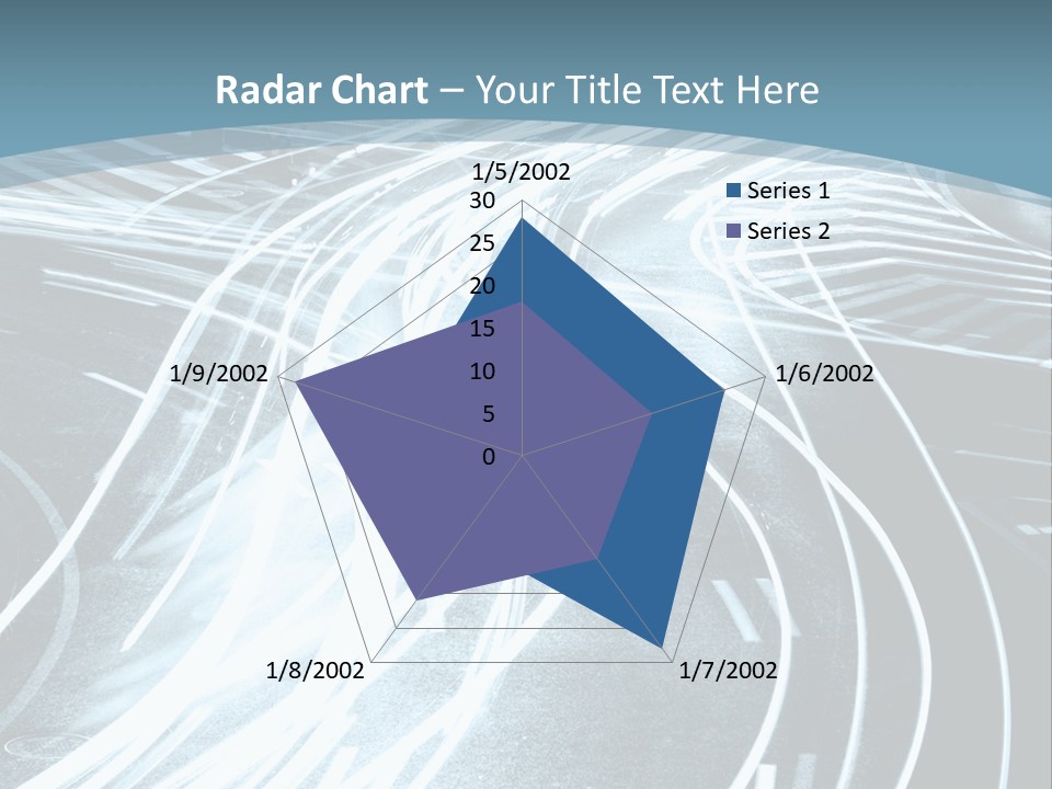 Traffic Motion Street PowerPoint Template