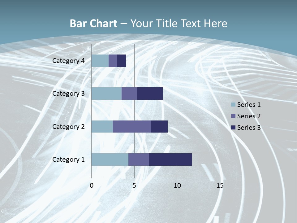 Traffic Motion Street PowerPoint Template