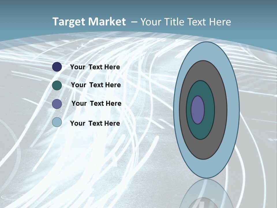 Traffic Motion Street PowerPoint Template