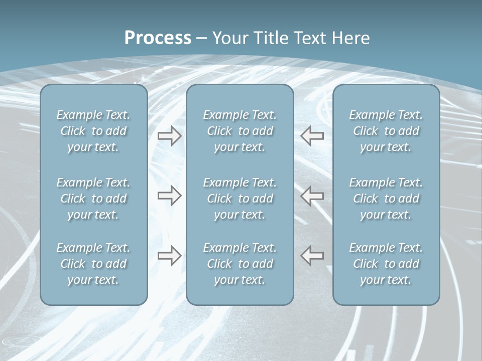 Traffic Motion Street PowerPoint Template
