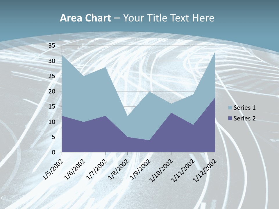 Traffic Motion Street PowerPoint Template