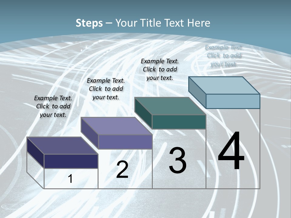 Traffic Motion Street PowerPoint Template