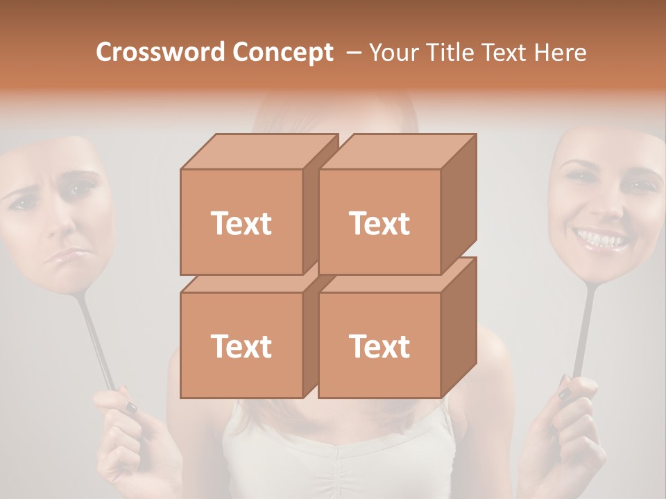 Arts Theatrical Smile PowerPoint Template