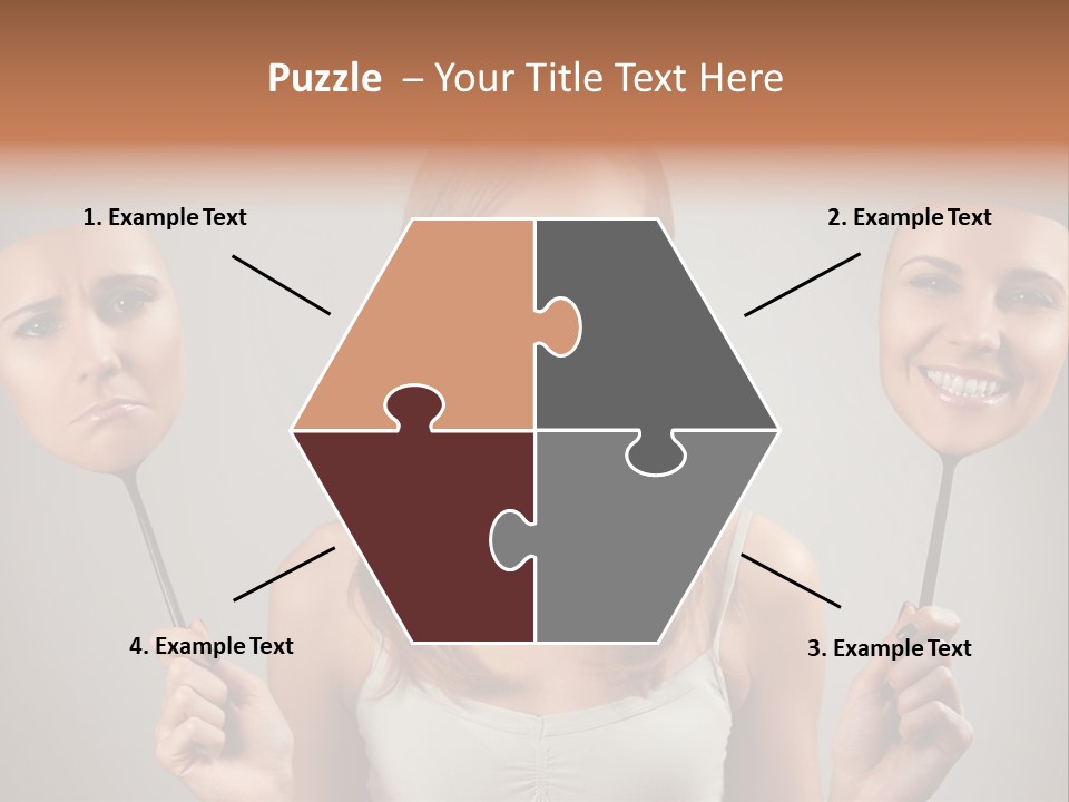 Arts Theatrical Smile PowerPoint Template