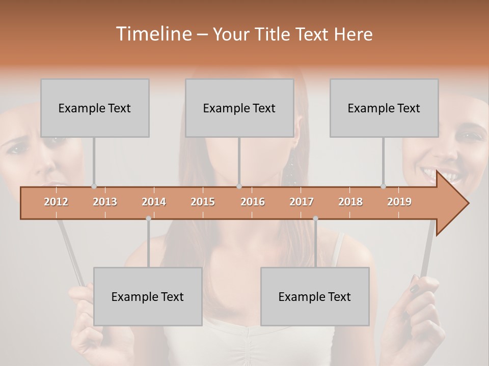 Arts Theatrical Smile PowerPoint Template