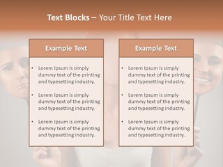 Arts Theatrical Smile PowerPoint Template