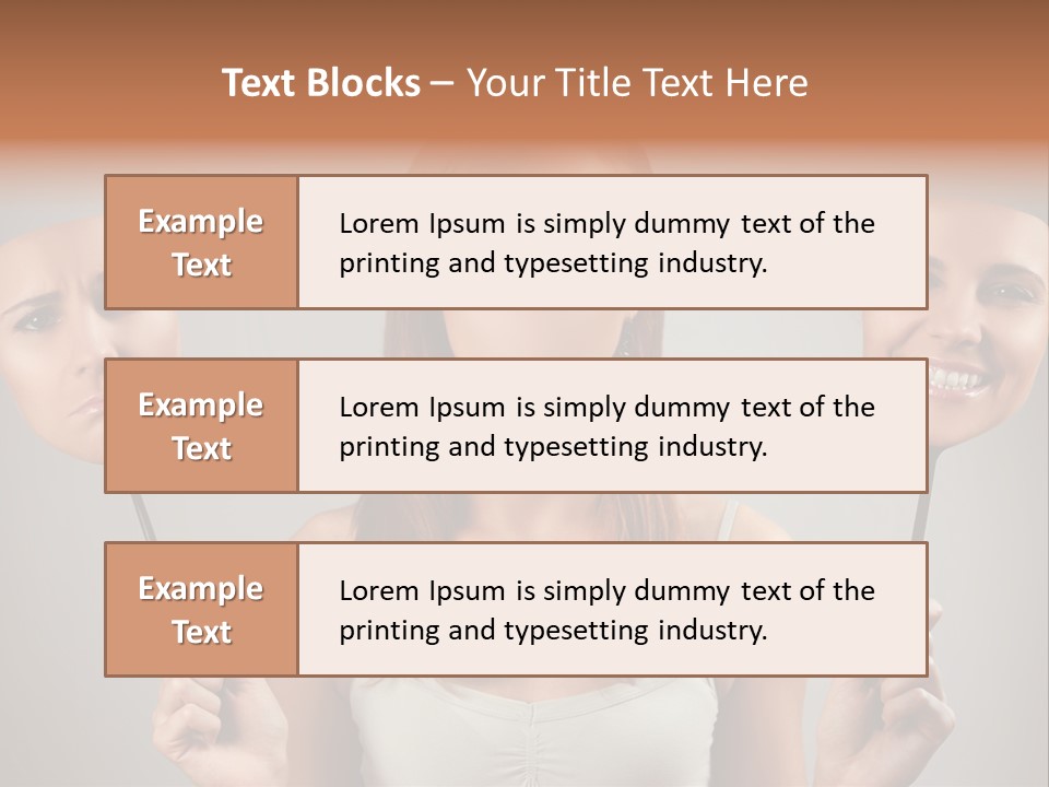 Arts Theatrical Smile PowerPoint Template