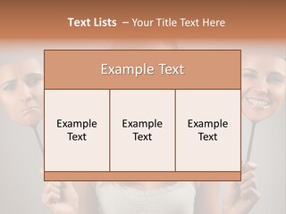 Arts Theatrical Smile PowerPoint Template
