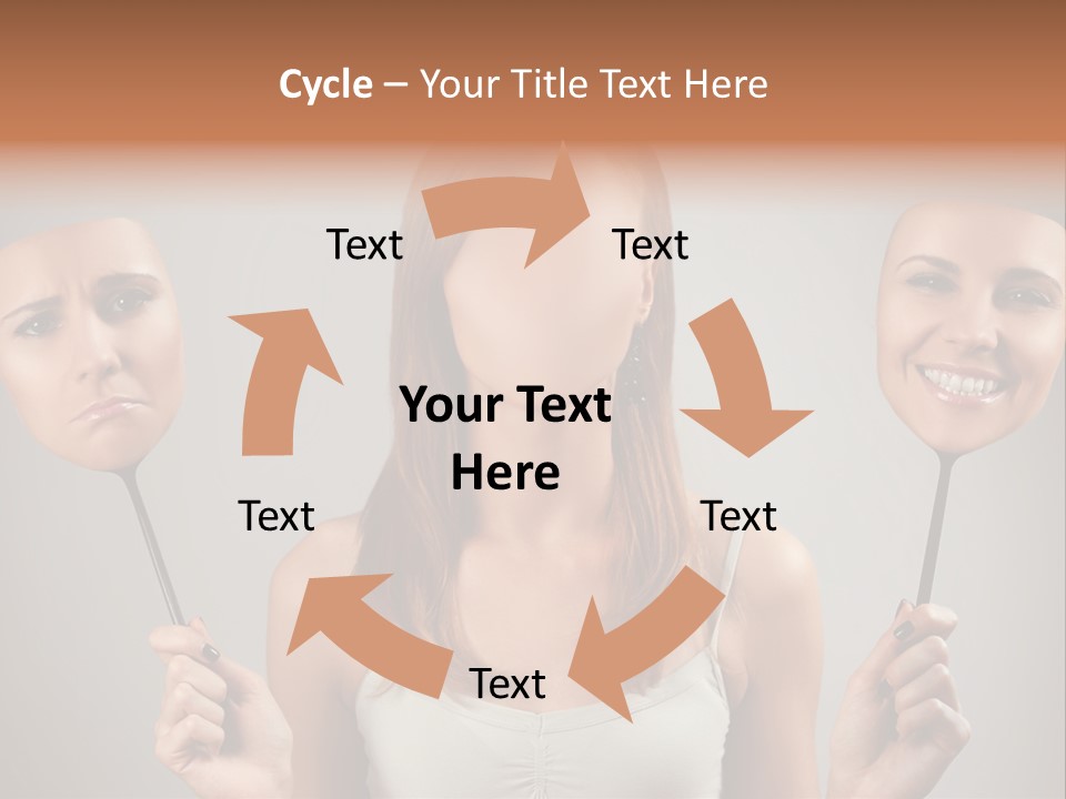 Arts Theatrical Smile PowerPoint Template