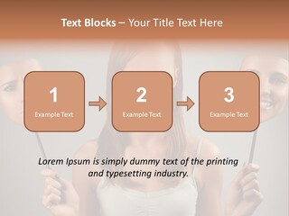 Arts Theatrical Smile PowerPoint Template