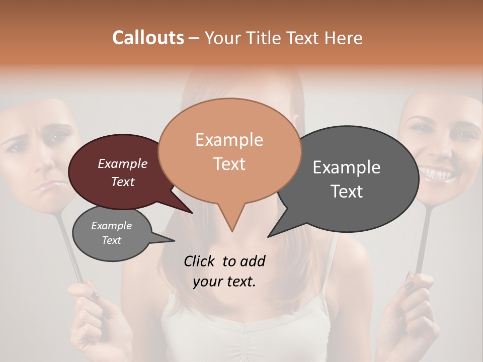 Arts Theatrical Smile PowerPoint Template