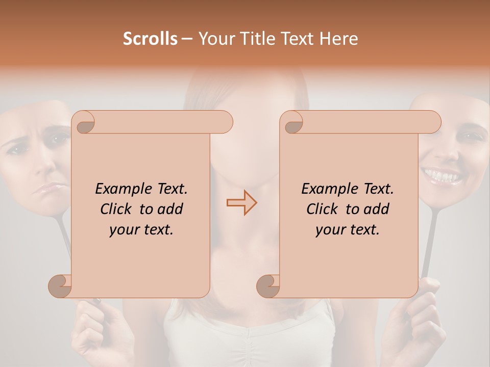 Arts Theatrical Smile PowerPoint Template