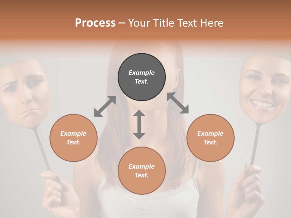 Arts Theatrical Smile PowerPoint Template