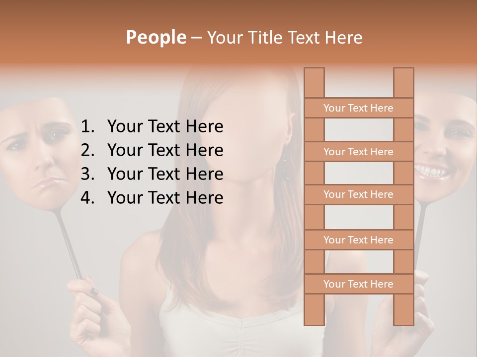 Arts Theatrical Smile PowerPoint Template