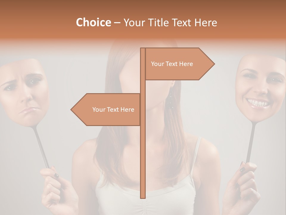 Arts Theatrical Smile PowerPoint Template