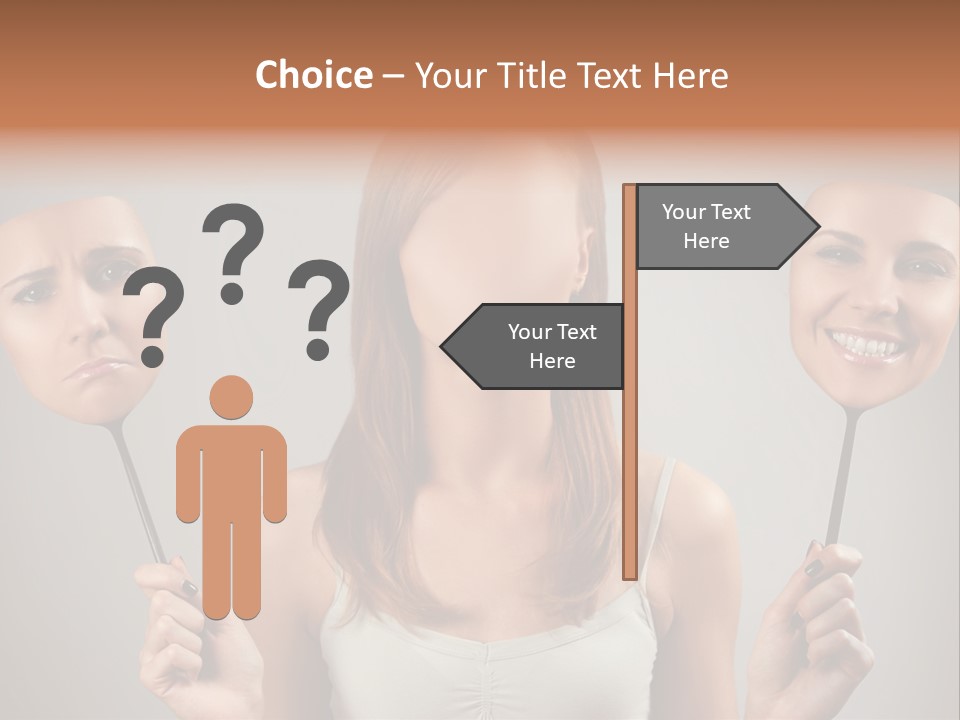 Arts Theatrical Smile PowerPoint Template