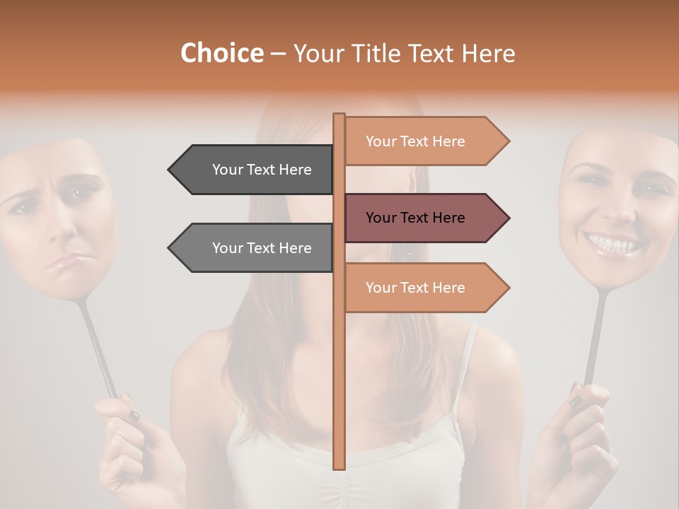 Arts Theatrical Smile PowerPoint Template