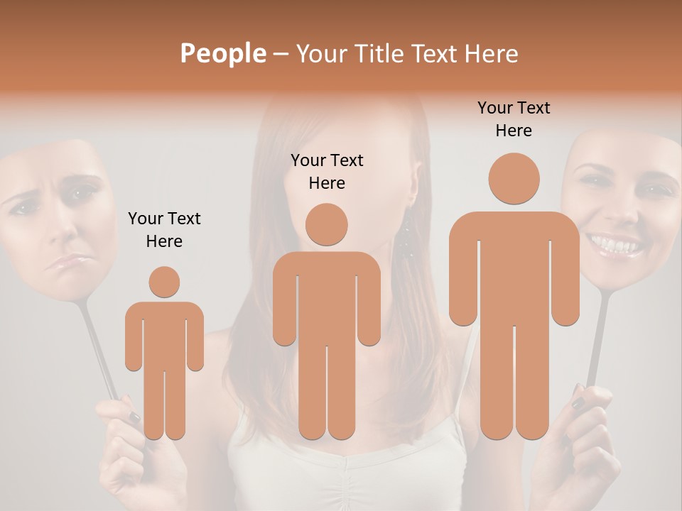 Arts Theatrical Smile PowerPoint Template