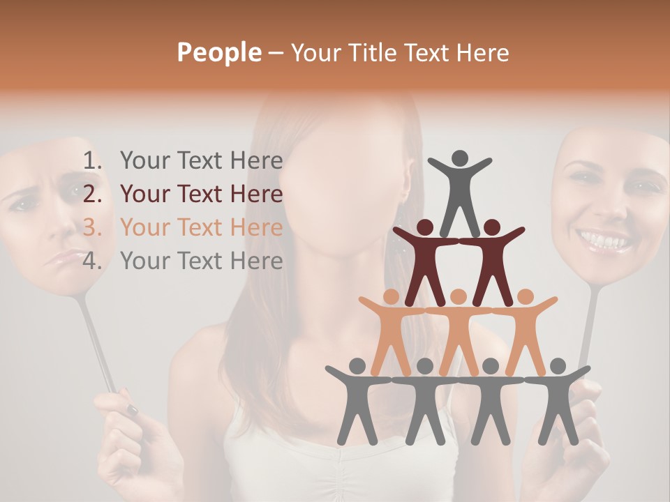 Arts Theatrical Smile PowerPoint Template