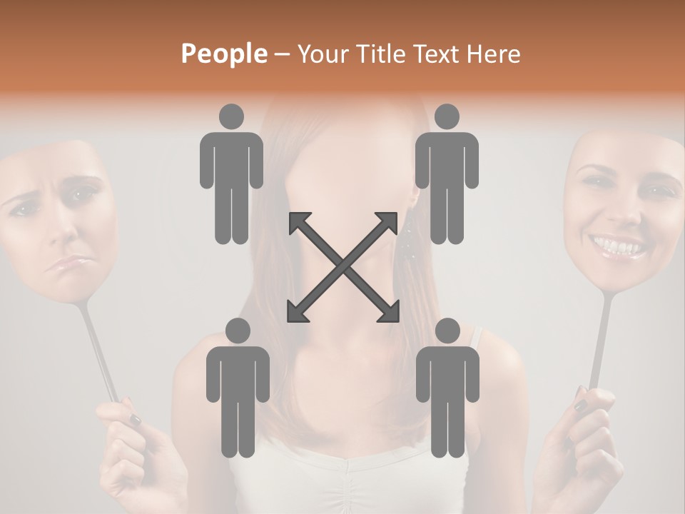 Arts Theatrical Smile PowerPoint Template